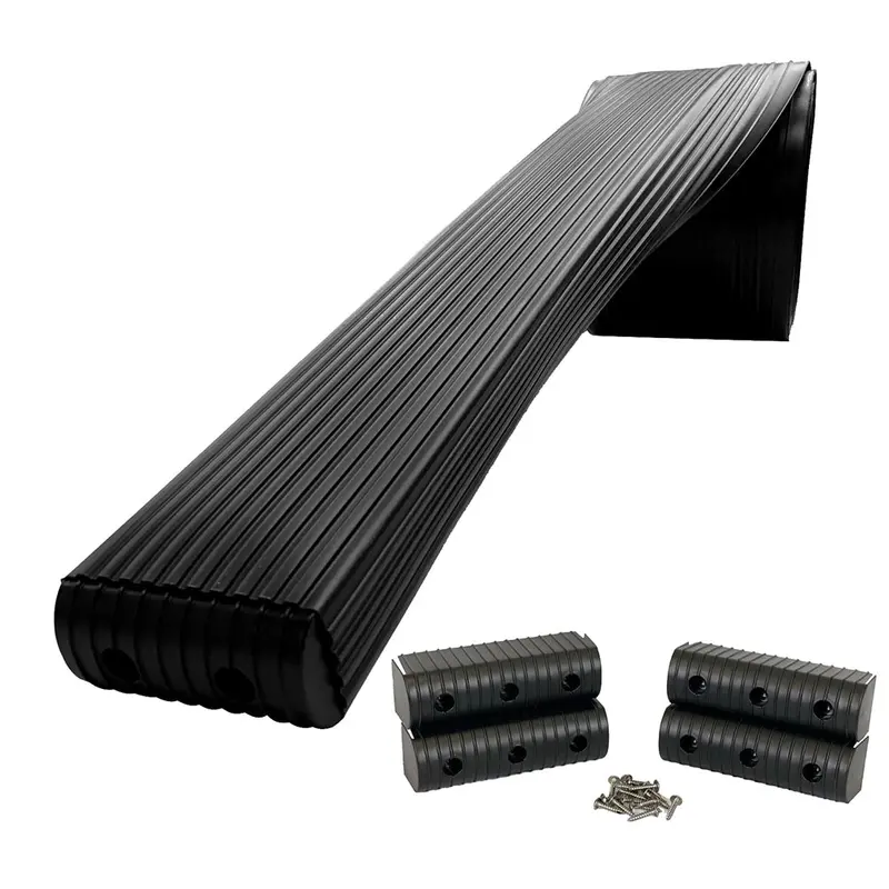 Caliber Bunkwrap Kit - Black 16' X 2" X 6" Roll + 4 Caps + Hrdw Roll + 4 Endcaps  Stainless Steel Hardware [23052-Bk] 1