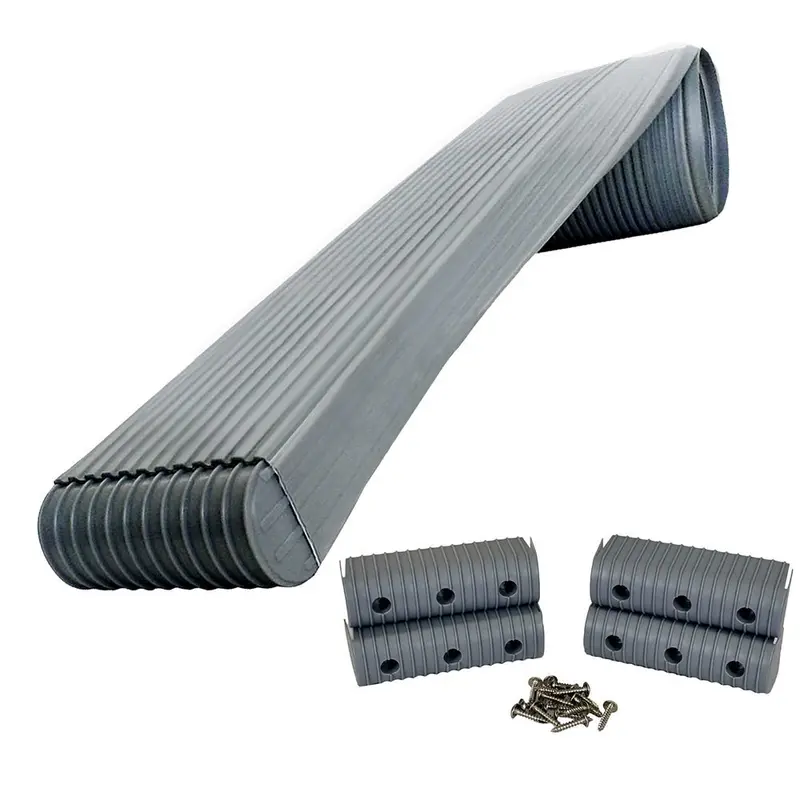 Caliber Bunkwrap Kit - Grey 16' X 2" X 6" Roll + 4 Caps + Hrdw Roll + 4 Endcaps  Stainless Steel Hardware [23052] 1