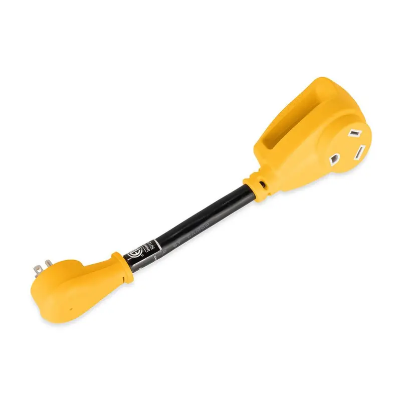 Camco Power Grip 12U0022 Dogbone 12U0022, 15Am/30Af, 125V/1875W, Cetl [55183] 1
