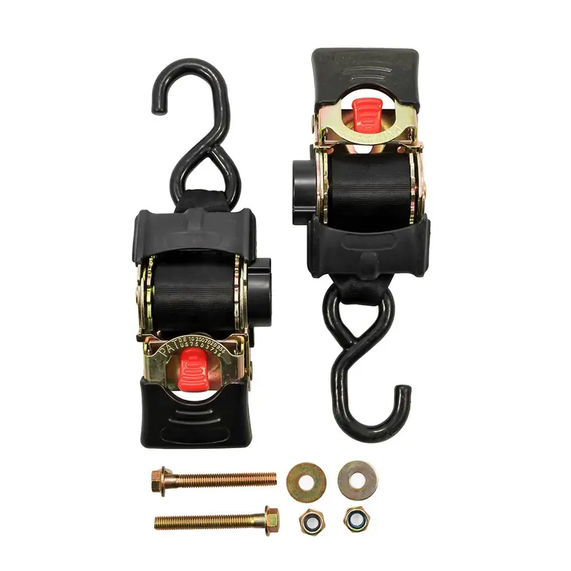 Camco Retractable Tie Down Straps - 2" Width 5.5 Bolt On [50030] 1