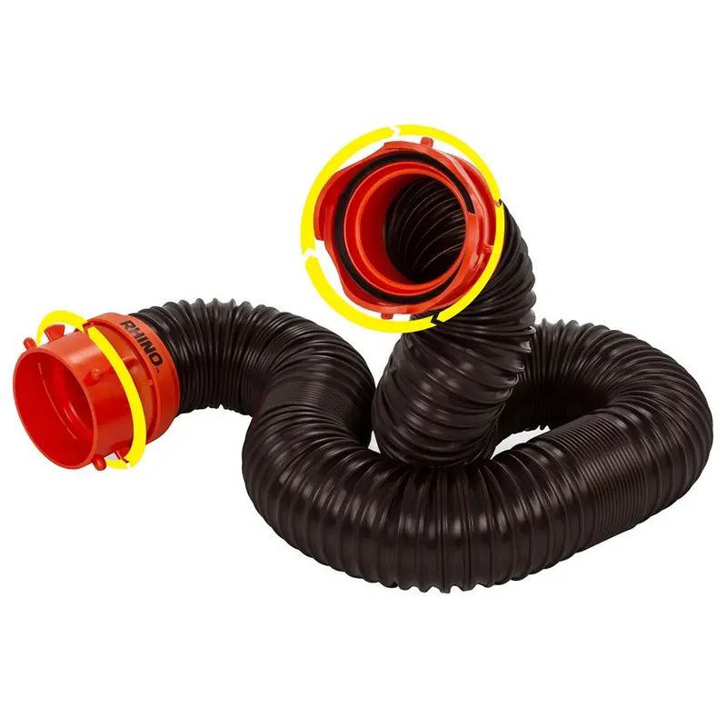 Camco Rhinoflex 5 Sewer Hose Extension W/Swivel Bayonet  Lug [39765] 1