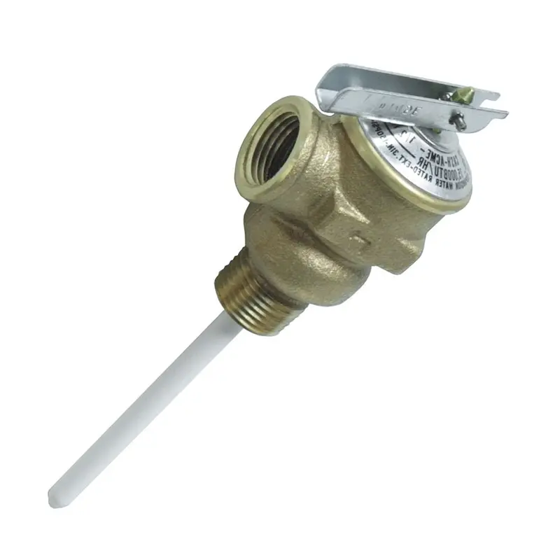 Camco Temperature & Pressure Relief Valve - 1/2" Valve W/4" Probe [10423] 1