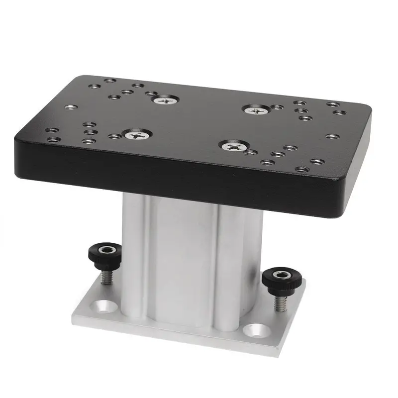 Cannon Aluminum Fixed Base Downrigger Pedestal - 4" [1904030] 1