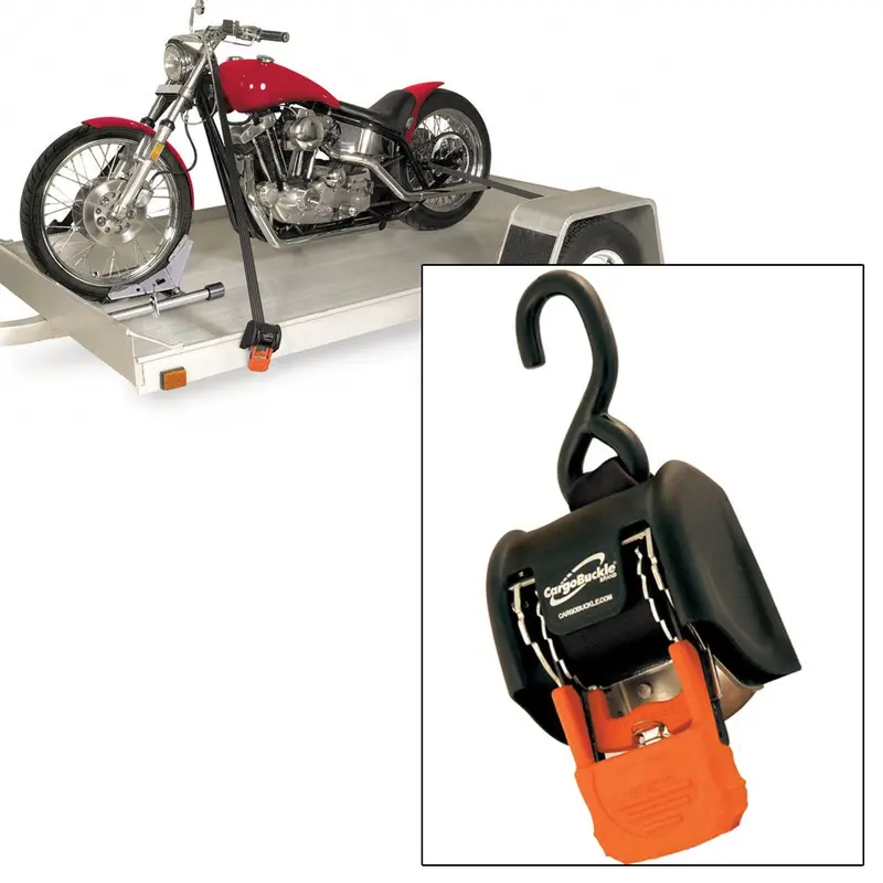 Cargobuckle G3 Retractable Ratchet Tie-Down - 2" X 72" - Pair [F18800] 1