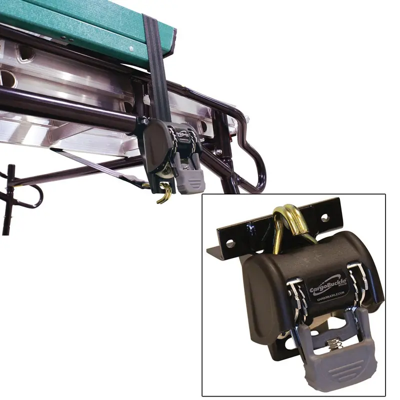 Cargobuckle Ladder Rack System - 1.25" Square 7' Pair [F18816] 1