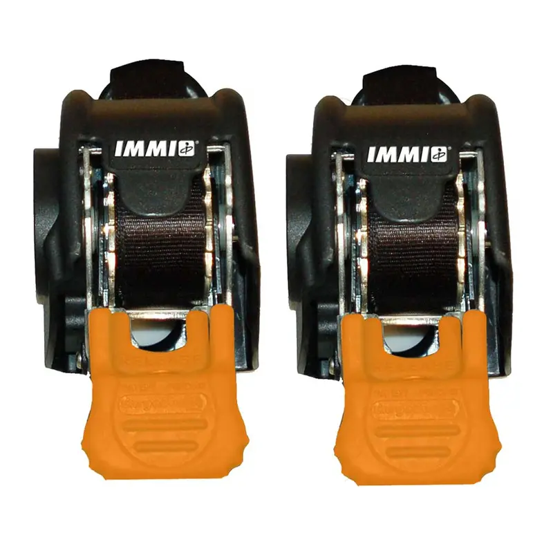 Cargobuckle Mini G3 Retractable Ratchet Tie-Down - 1" X 72" Pair [F103745] 1