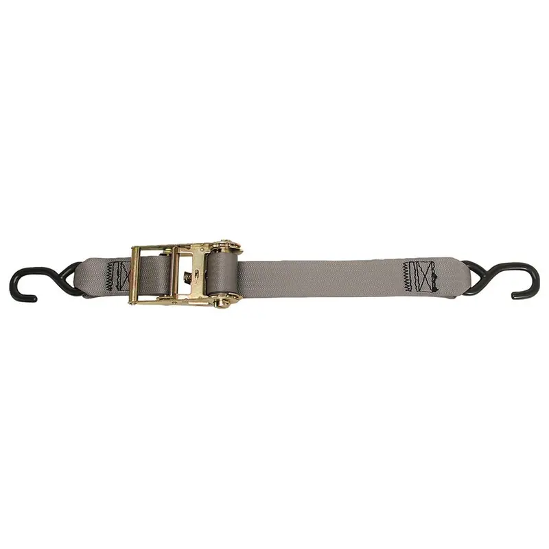 Cargobuckle Multipurpose Ratchet Strap Tie-Down W/S-Hooks - 2" X 15 [F13758] 1
