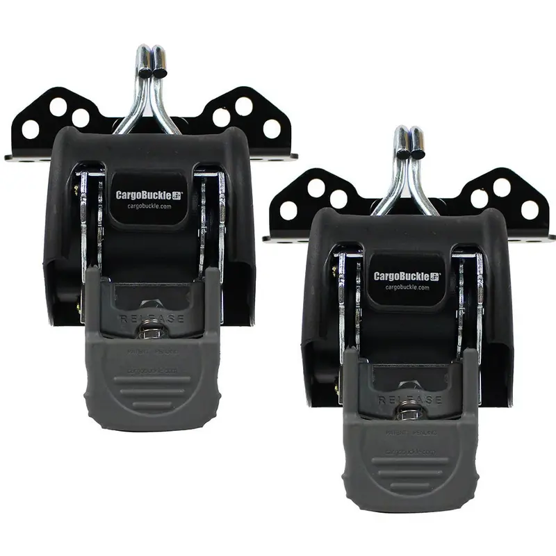 Cargobuckle Universal Ladder Rack Tie-Down System - 2" Retractable Tie-Down - 1 Pair [F153180] 1