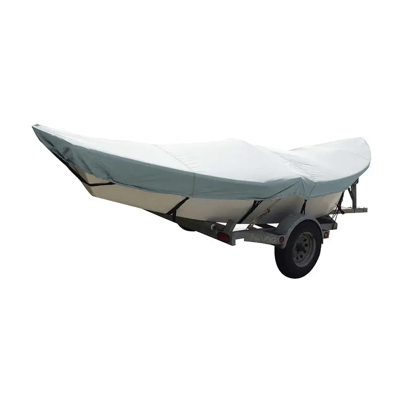 Carver Poly-Flex Ii Styled-To-Fit Boat Cover F/16 Drift Boats - Grey [74300F-10] 1