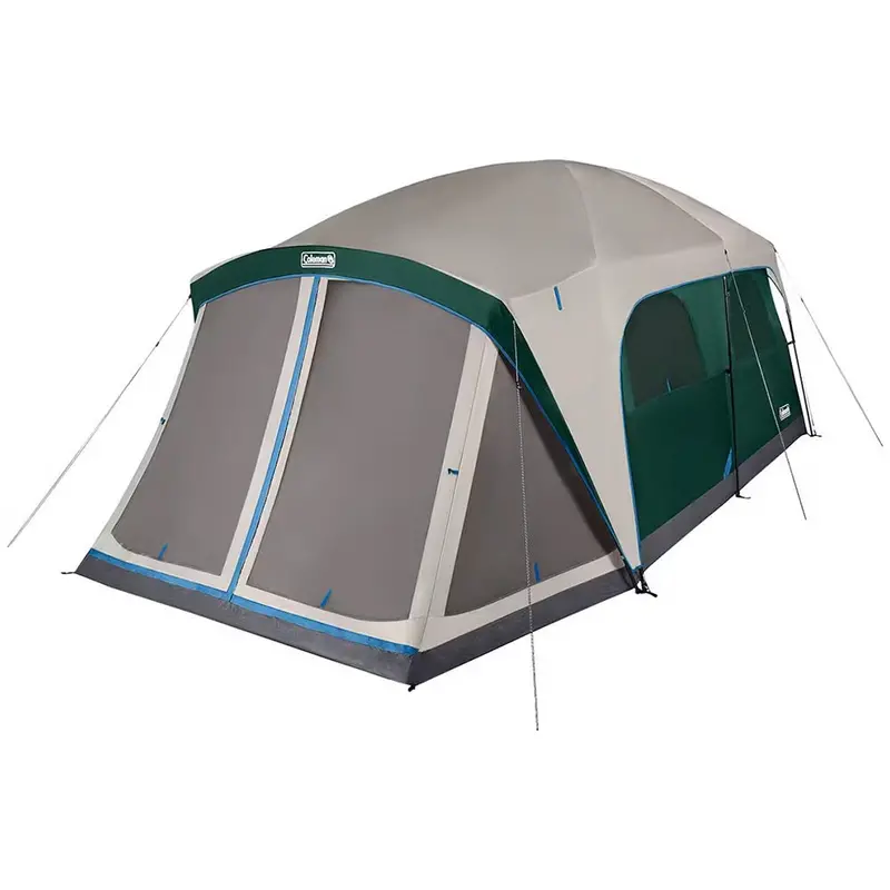 Coleman 12-Person Skydome Camping Tent W/Screen Room - Evergreen [2207381] 1