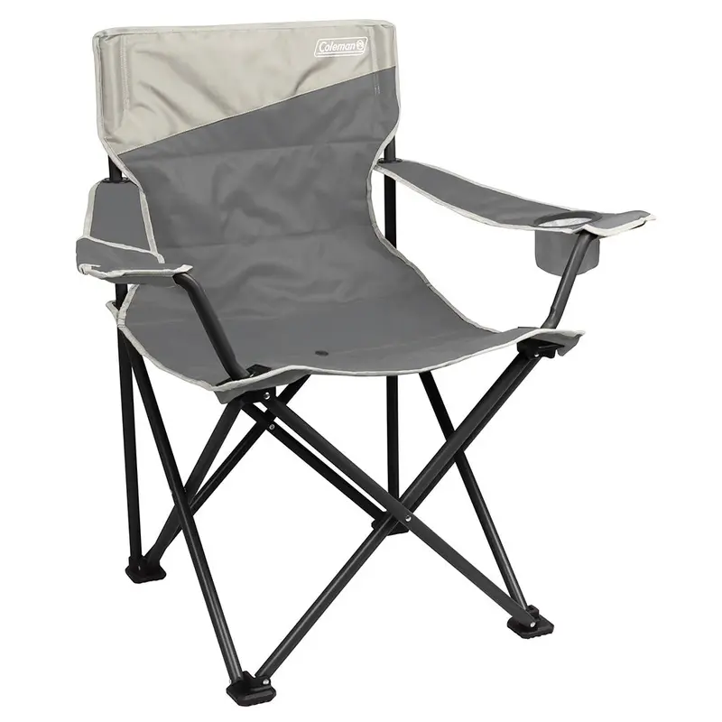Coleman Big  Tall Quad Camping Chair - Grey [2178363] 1
