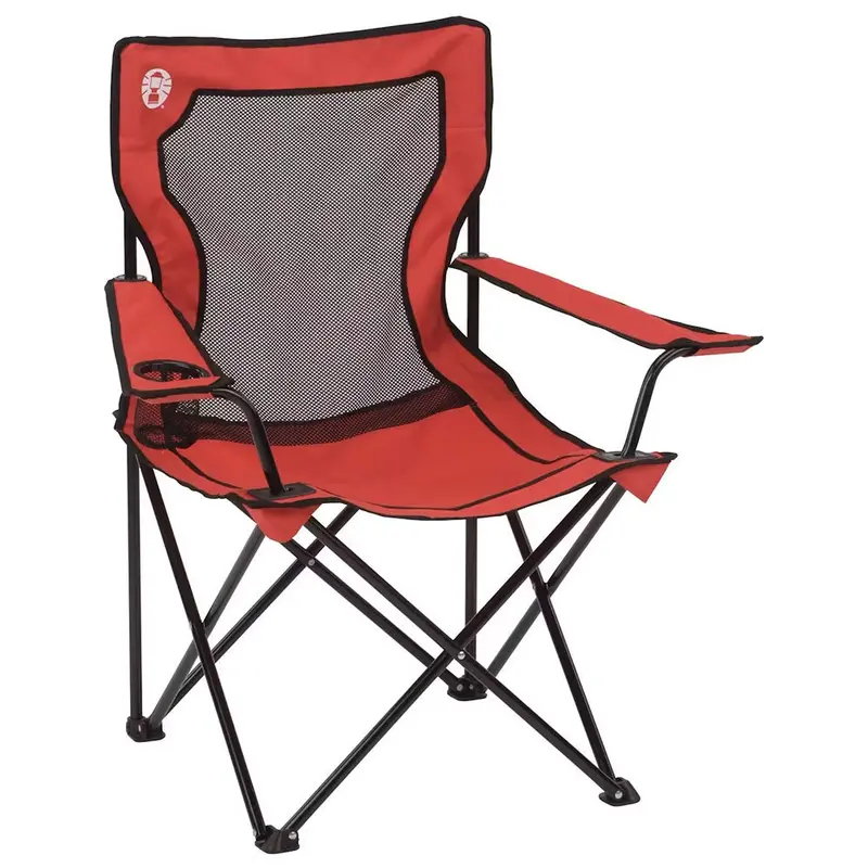 Coleman Broadband Mesh Quad Chair - Red [2000020258] 1