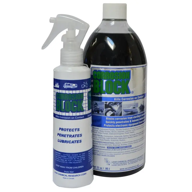 Corrosion Block 32Oz Bottle W/Pump - Non-Hazmat, Non-Flammable  Non-Toxic [20032] 1