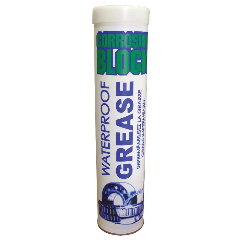 Corrosion Block High Performance Waterproof Grease - 14Oz Cartridge - Non-Hazmat, Non-Flammable  Non-Toxic [25014] 1