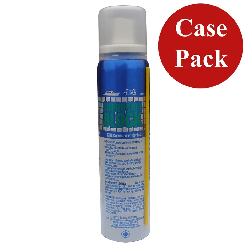 Corrosion Block Liquid Pump Spray - 4Oz - Non-Hazmat, Non-Flammable  Non-Toxic *Case Of 24* [20002Case] 1