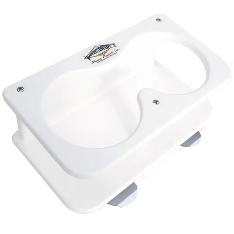 Deep Blue Marine Double Drink Holder W/Suction Cups [Smdh] 1