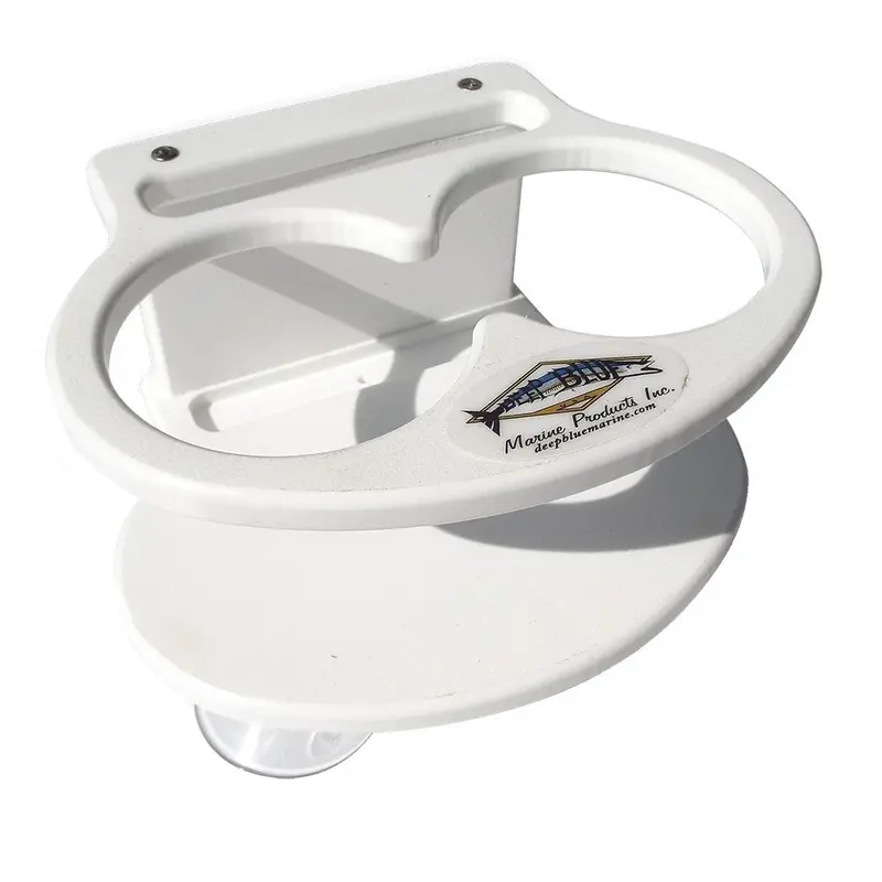 Deep Blue Marine Double Slim Can Drink Holder  Cell Phone - White [Dsd-Cell] 1