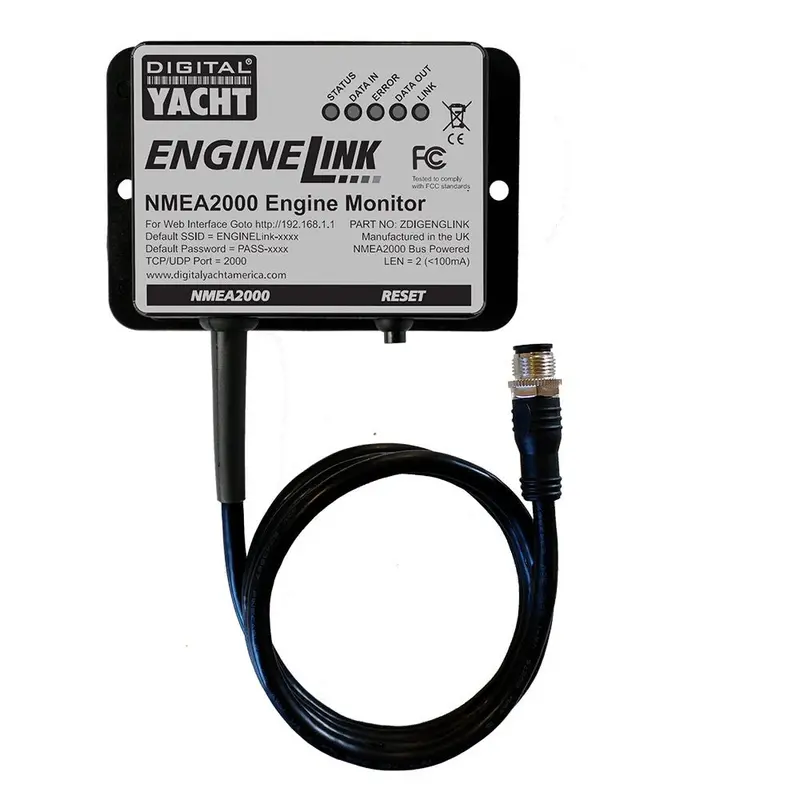 Digital Yacht Engine Link Nmea 2000 Engine Monitor [Zdigelink] 1