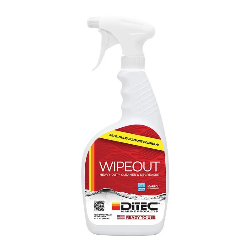 Ditec Wipeout Multi-Surface Cleaner - 32Oz [Ec-Wout-Spr2] 1