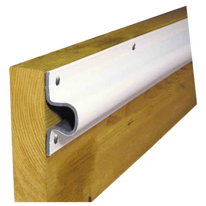 Dock Edge "C" Guard Economy Pvc Profiles 10Ft Roll - White [De1132f] 1