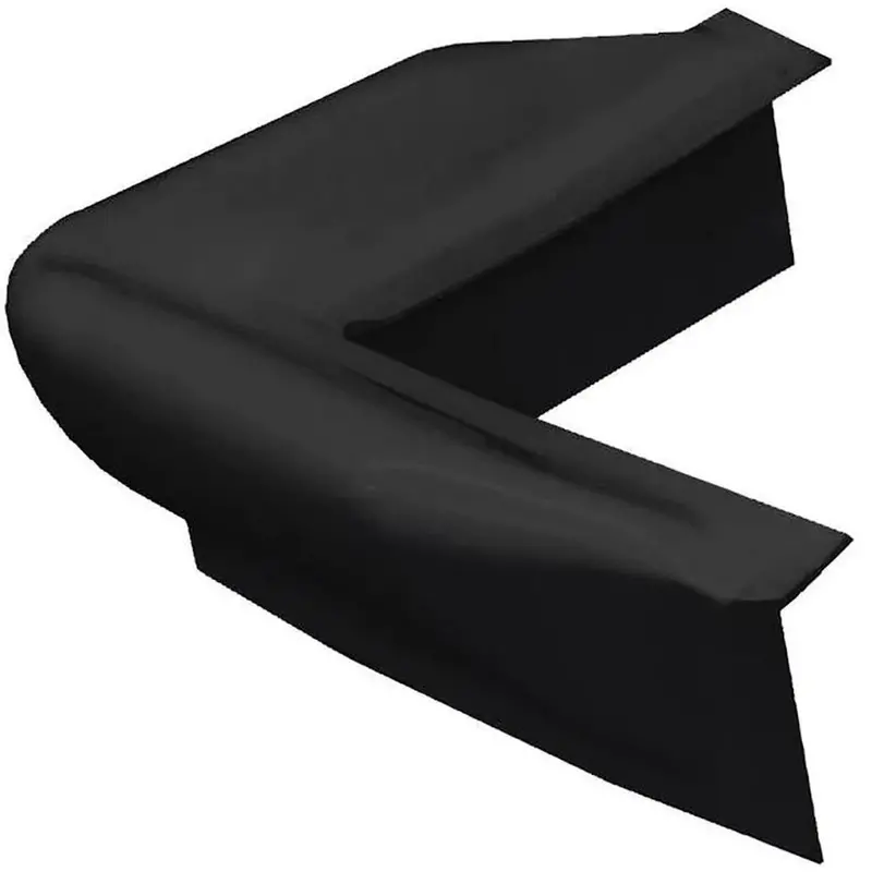 Dock Edge Dock Bumper Corner Dock Guard - Black [De73104f] 1