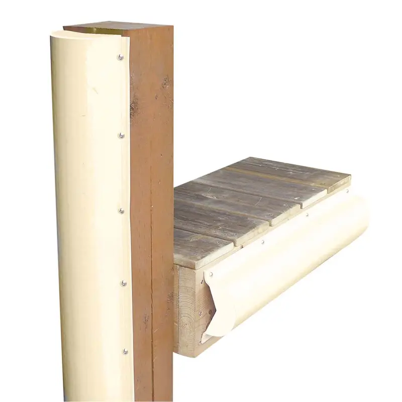 Dock Edge Piling Bumper - One End Capped - 6 - Beige [De1020sf] 1