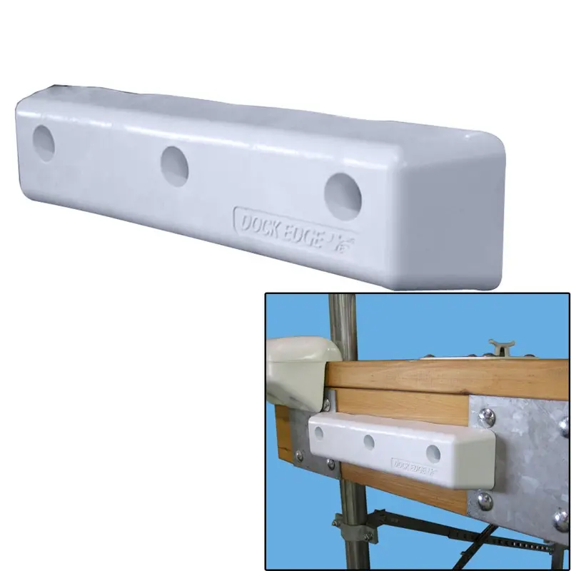 Dock Edge Protect Straight Hd 12" Pvc Dock Bumpers [De1058f] 1