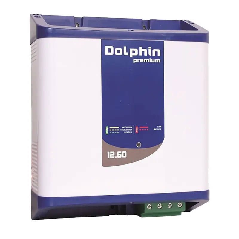 Dolphin Charger Premium Series Dolphin Battery Charger - 12V, 60A, 110/220Vac - 3 Outputs [99050] 1