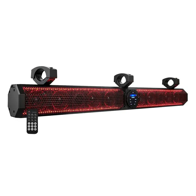 Ds18 37" Marine Amplified Sound Bar W/Bluetooth 1200W W/10 Speaker System  Rgb Led [Sb37btxrgb] 1