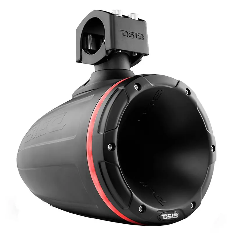 Ds18 Hydro 1.75" Driver Wakeboard Pod Tower Speaker W/Integrated Rgb Led Lights - Black - 900W [Nxl-Xdt/Bk] 1