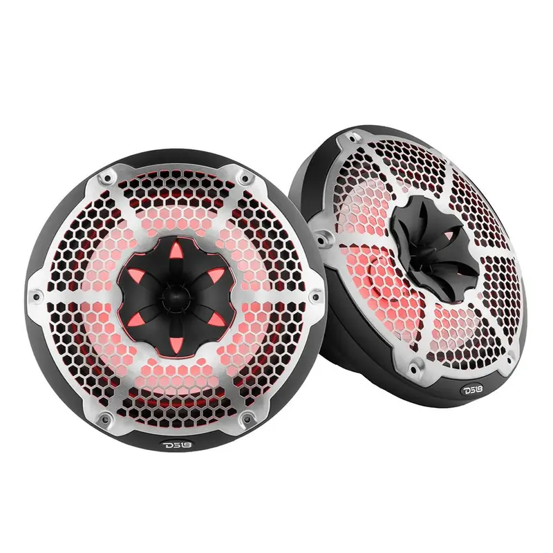 Ds18 Hydro 10" 2-Way Speakers W/Bullet Tweeter  Integrated Rgb Led Lights - Black [Nxl-10M/Bk] 1