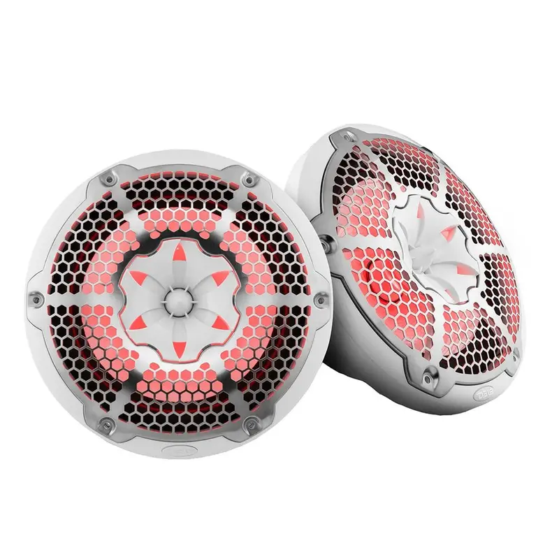 Ds18 Hydro 10" 2-Way Speakers W/Bullet Tweeter  Integrated Rgb Led Lights - White [Nxl-10M/Wh] 1