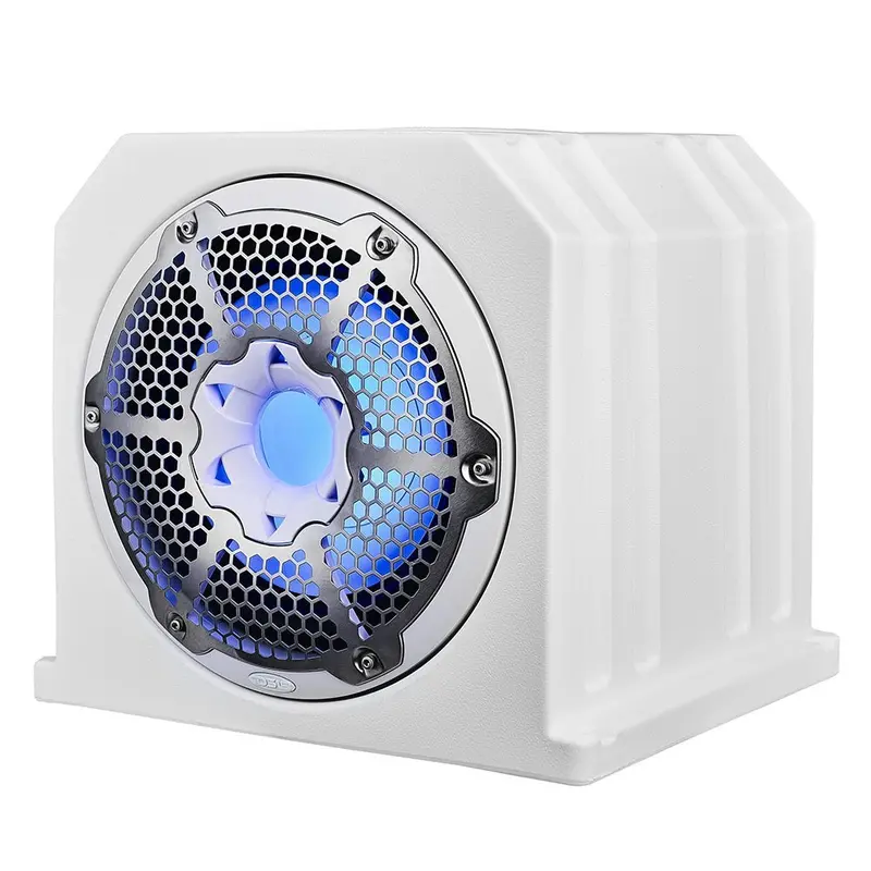 Ds18 Hydro 10" Marine Sub Box W/Rgb Lighting - White [Nxl-10Subld/W] 1