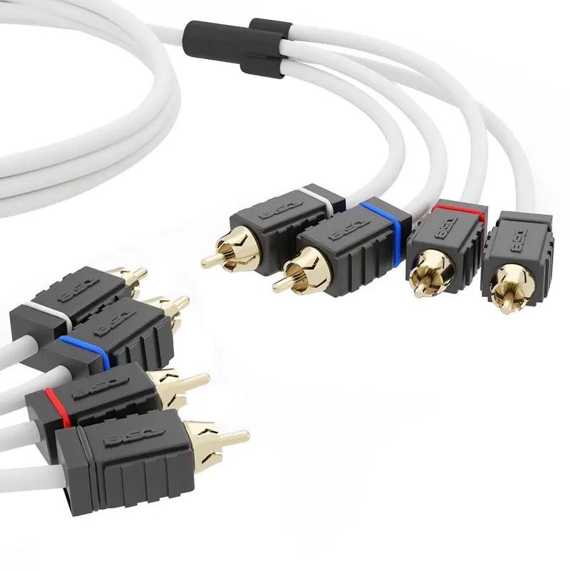Ds18 Marine Tinned Ofc Rca Cable - 4 Channel - 25 [Mofcr-25Ft.4Ch] 1