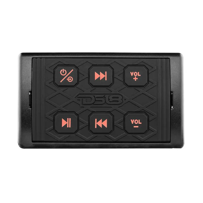 Ds18 Marine Waterproof Bluetooth Streaming Audio Receiver Square Controller - F/Android  Iphone [Btrc-Sq] 1