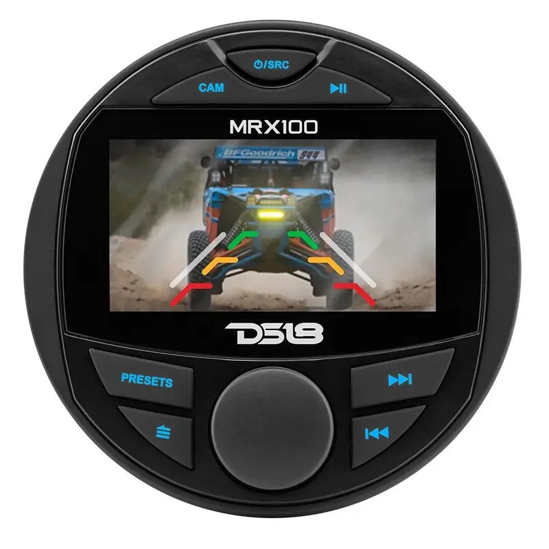 Ds18 Mrx100 2 Zone Marine Head Unit W/Tft Lcd Screen - 4X50 Watts Max [Mrx100] 1