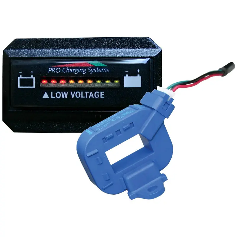Dual Pro Lithium Battery Gauge - Single - Rectangle Horizontal Display [Bfghlith] 1