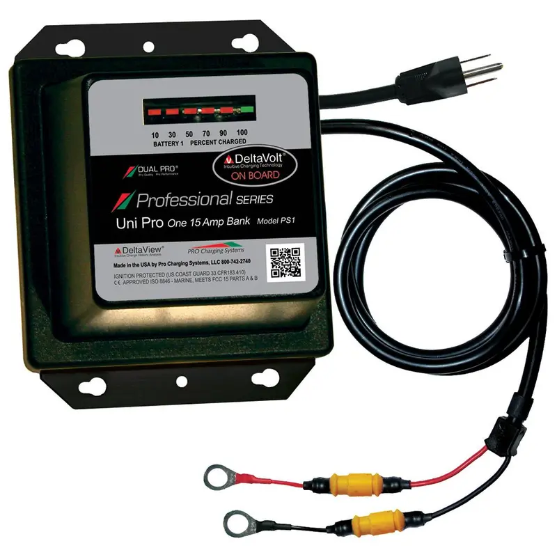 Dual Pro Professional Series Battery Charger - 15A - 1-Bank - 12V [Ps1] 1