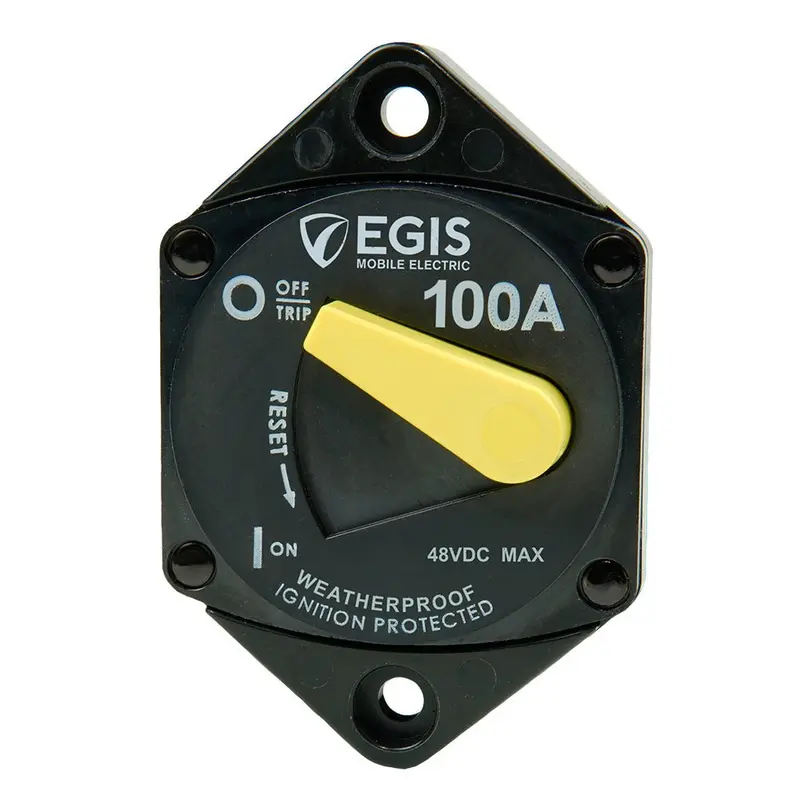 Egis 100A Panel Mount 87 Series Circuit Breaker [4707-100] 1