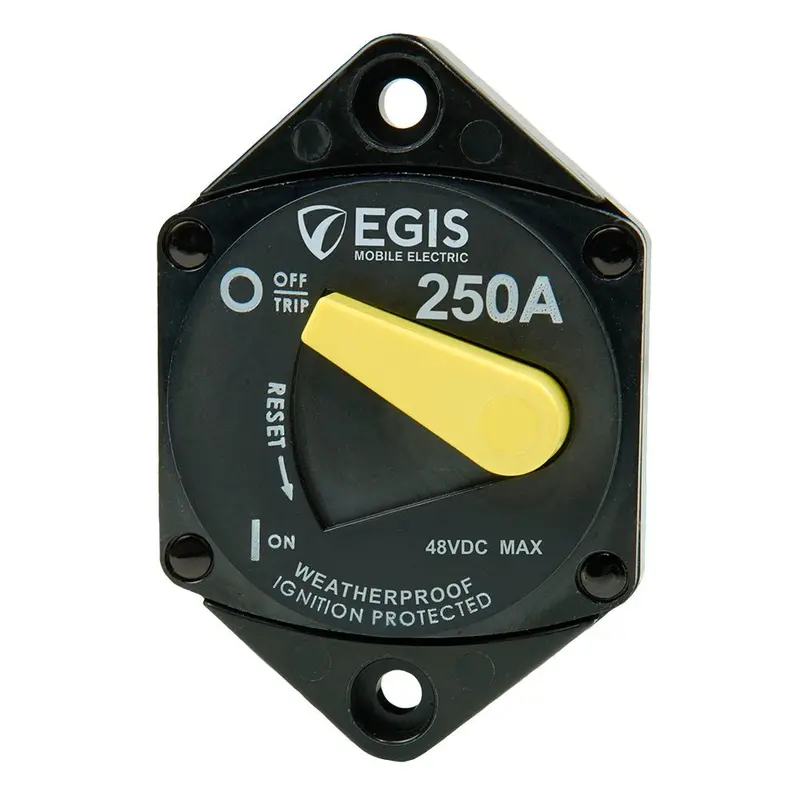 Egis 250A Panel Mount 87 Series Circuit Breaker [4707-250] 1