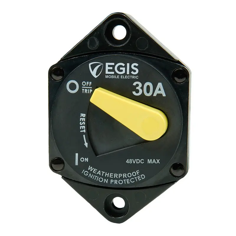 Egis 30A Panel Mount 87 Series Circuit Breaker [4707-030] 1
