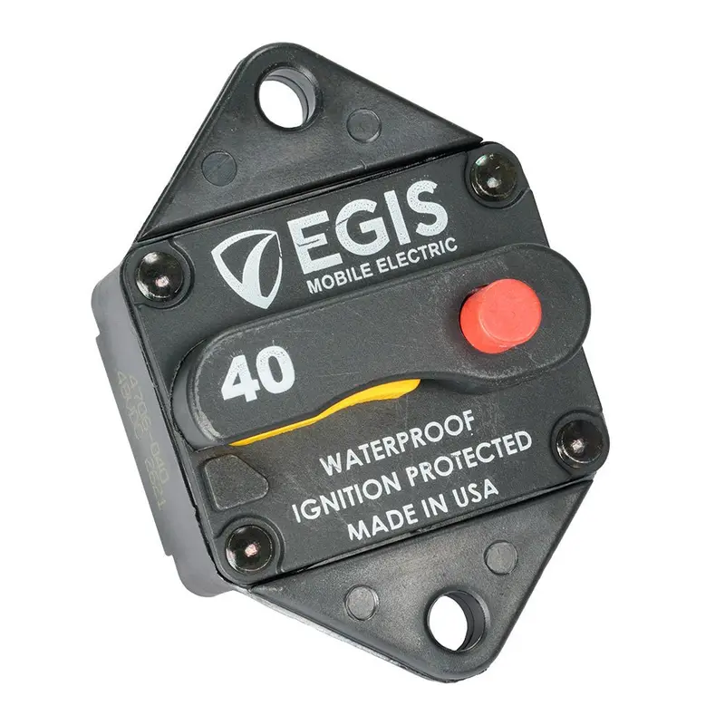 Egis 40A Panel Mount Circuit Breaker - 285 Series [4706-040] 1