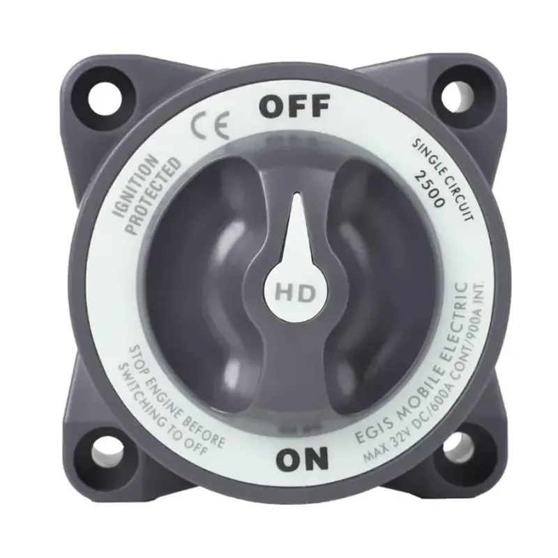 Egis Battery Switch - Heavy Duty-Series 600A - Off/On [2500] 1