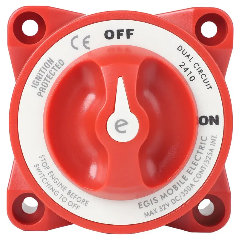 Egis E-Series 350A Dual Circuit Battery Switch Off/On [2410] 1