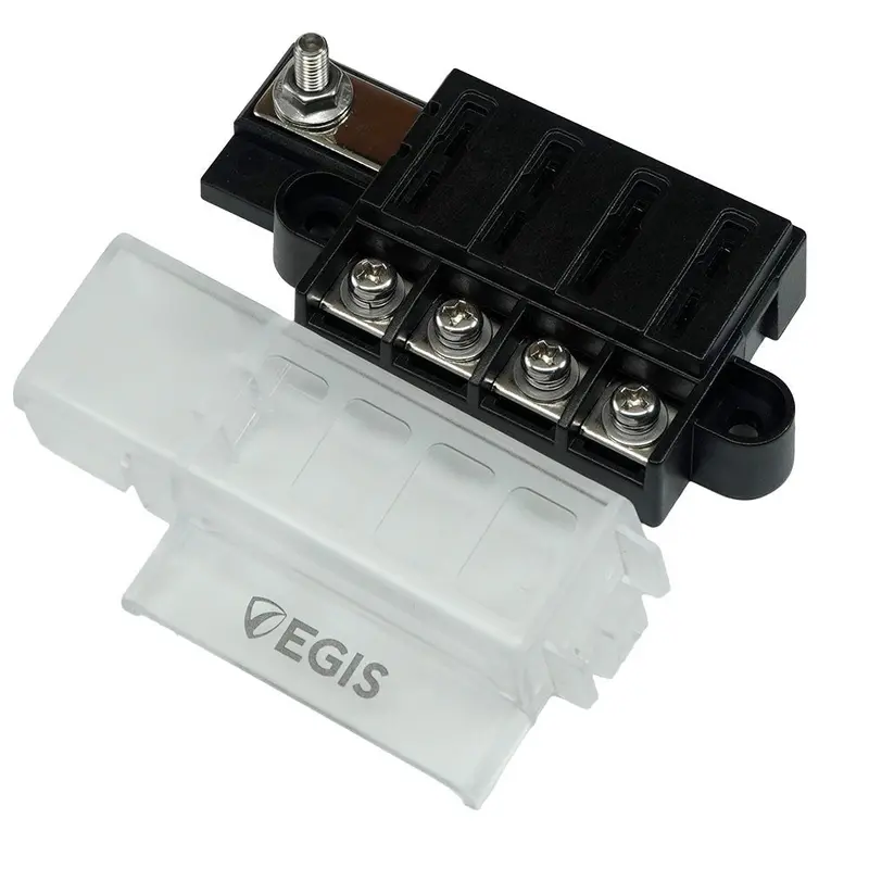 Egis Rt Fuse Block - 4 Circuit W/Cover [8045] 1