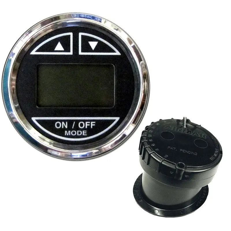 Faria Chesapeake Black 2" Depth Sounder W/In-Hull Transducer [13751] 1