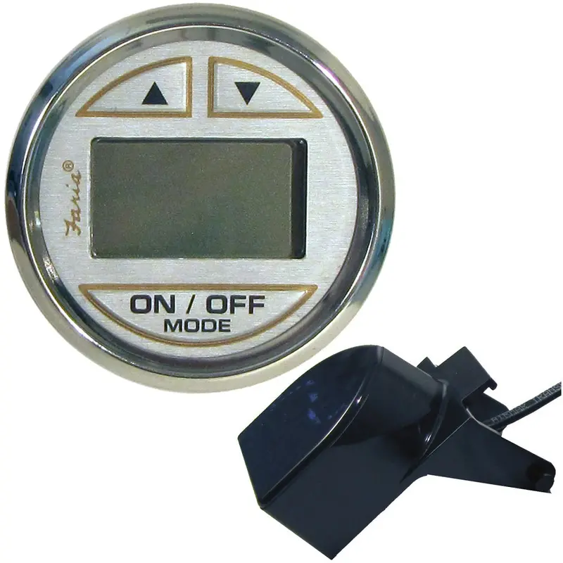 Faria Kronos 2" Depth Sounder W/Transom Mount Transducer [19150] 1