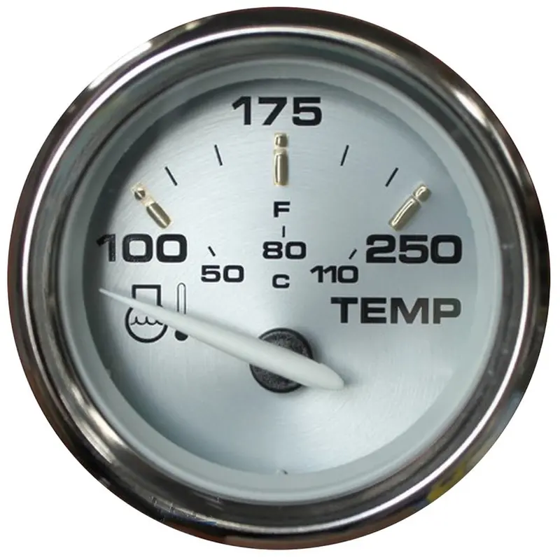 Faria Kronos 2" Water Temperature Gauge [19003] 1
