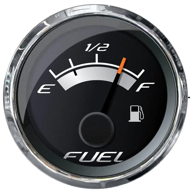 Faria Platinum 2" Fuel Level Gauge (E-1/2-F) [22021] 1
