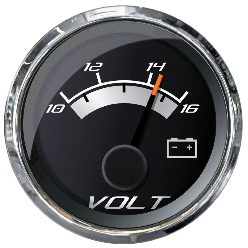 Faria Platinum 2" Voltmeter (10-16 Vdc) [22022] 1